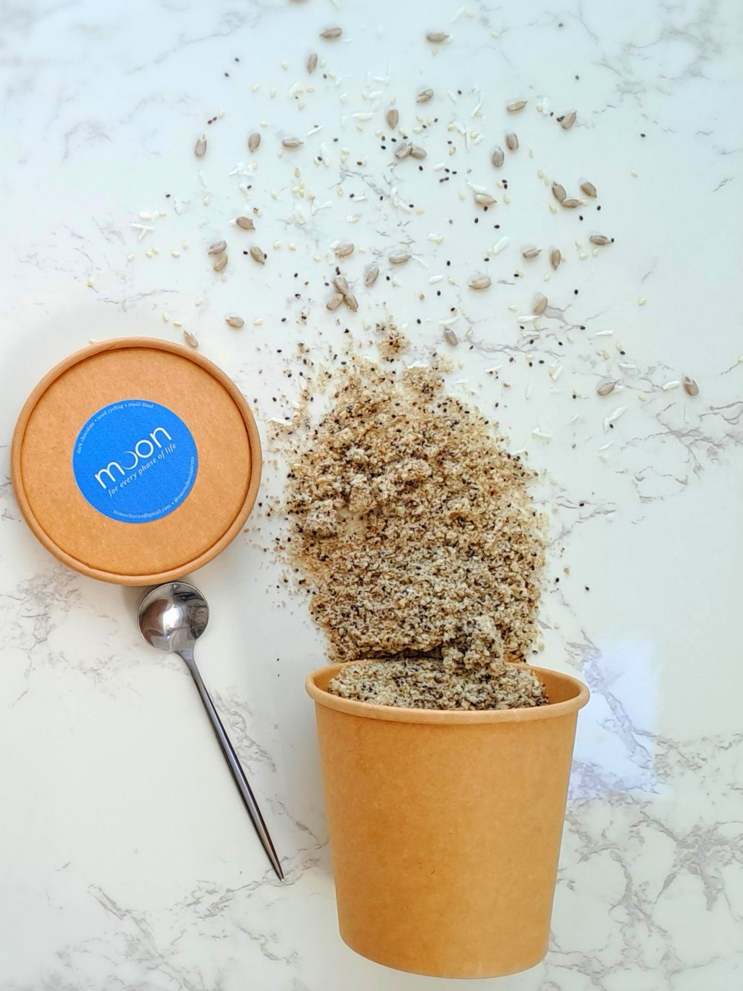 Moondust: Seed Cycling Ground Seed Mix (Phased)