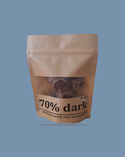 70% Dark: Seed Cycling Truffles (Phased)