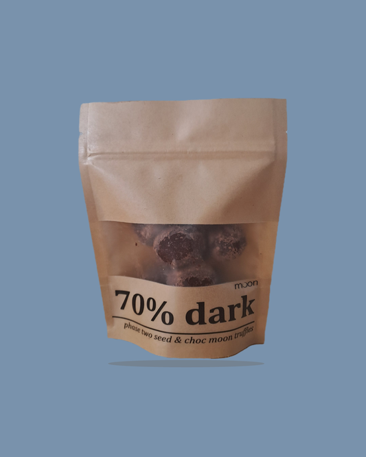 70% Dark: Seed Cycling Truffles (Phased)